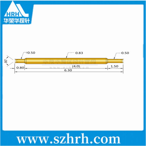 083-UU-6.3L，華榮華雙頭測試探針廠家